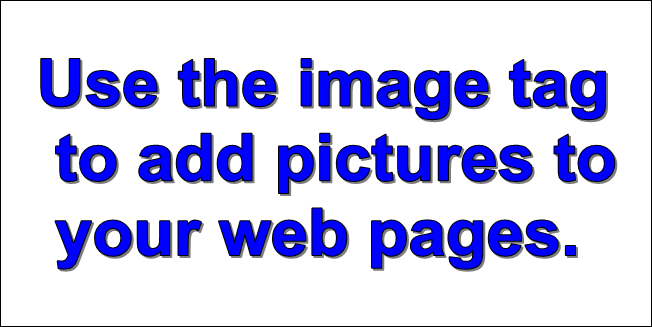 Placing pictures on web pages