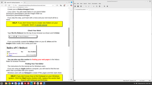 Tutorial Set Up