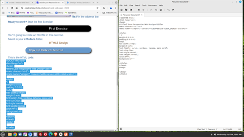 Tutor and Text Editor